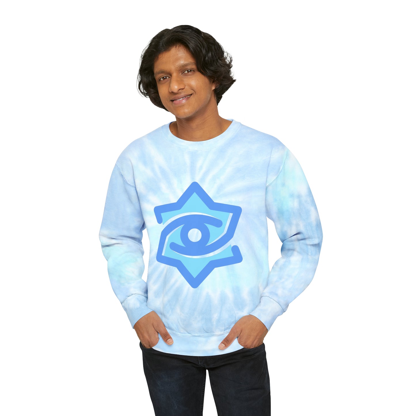 Badge of Pearls Unisex Tie-Dye Sweatshirt