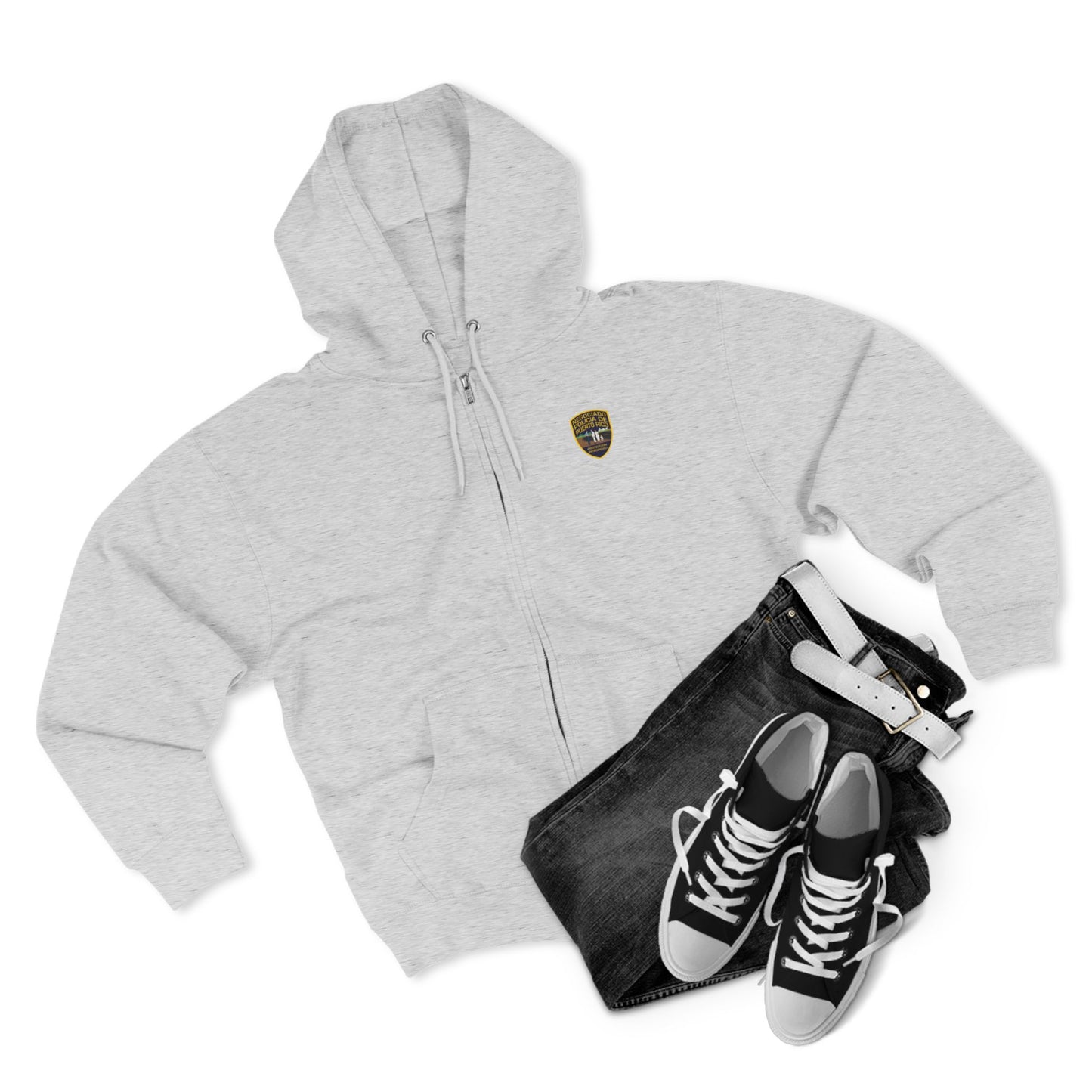 Unisex Zip Hoodie - Comfortable Casual Wear for All Seasons