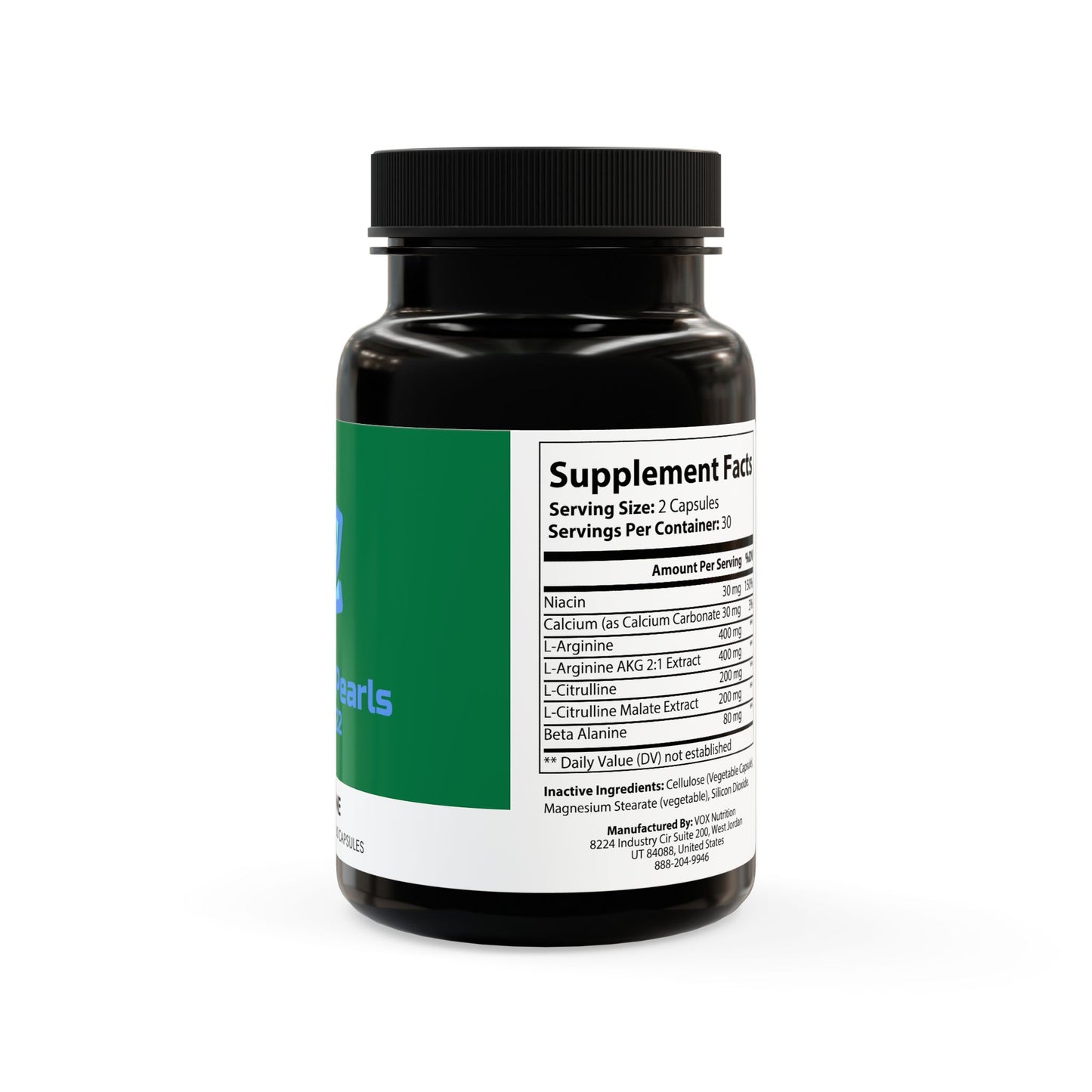 BADGE OF PEARLS L-Arginine Supplement (60 Capsules)