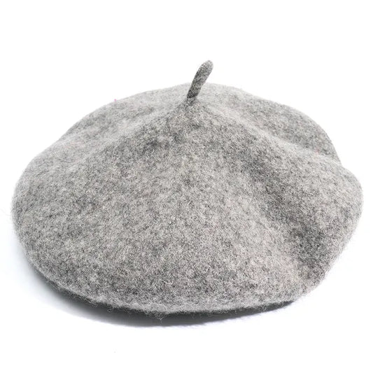 Wool Thick  Berets Artist French Beret Women Painter Hat Girls Female Warm  Walking Cap
