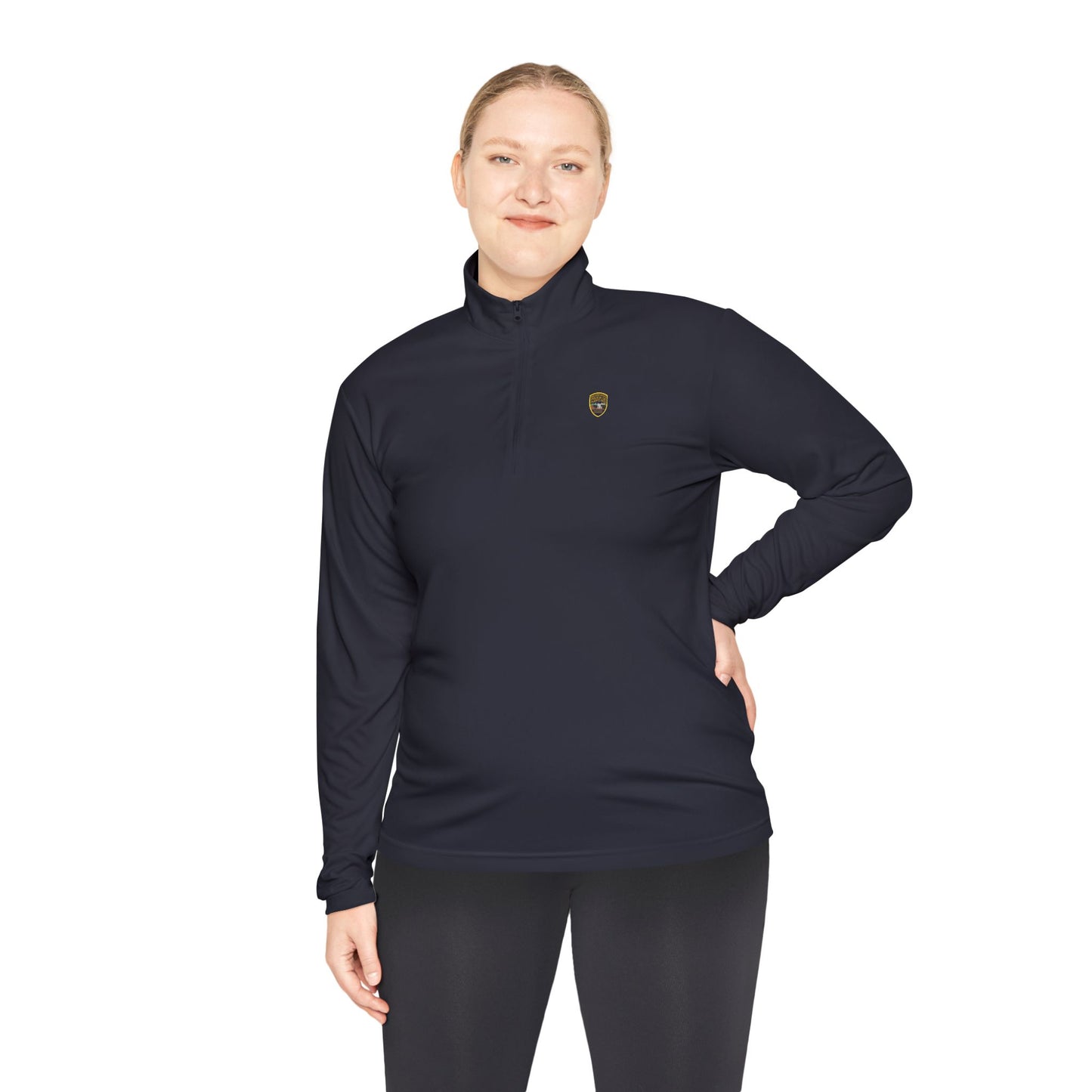 Acevedo Unisex Quarter-Zip Pullover - State Police Design, Perfect for Outdoor Activities and Casual Wear