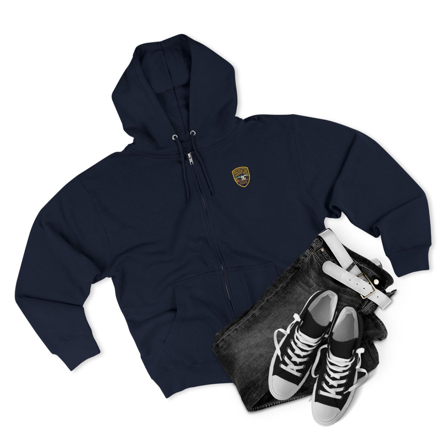Unisex Zip Hoodie - Comfortable Casual Wear for All Seasons