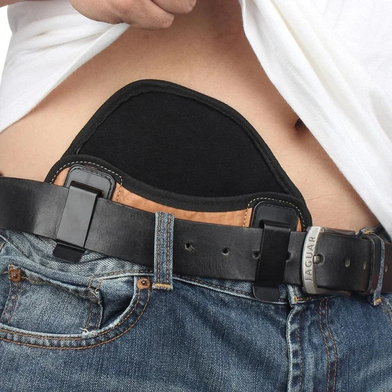 AGENT ACEVEDO Tactical Hunting Holster PU Leather Concealed Gun Pouch for Glock 17 19 23 32 Sig Sauer Beretta Kahr Bersa Thunder Gun Holster
