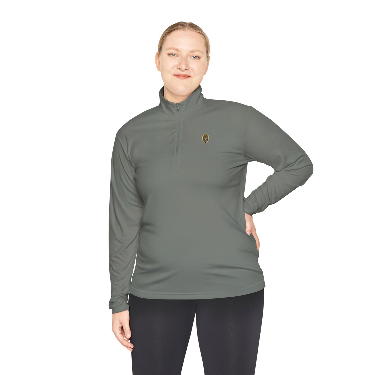 Acevedo Unisex Quarter-Zip Pullover - State Police Design, Perfect for Outdoor Activities and Casual Wear