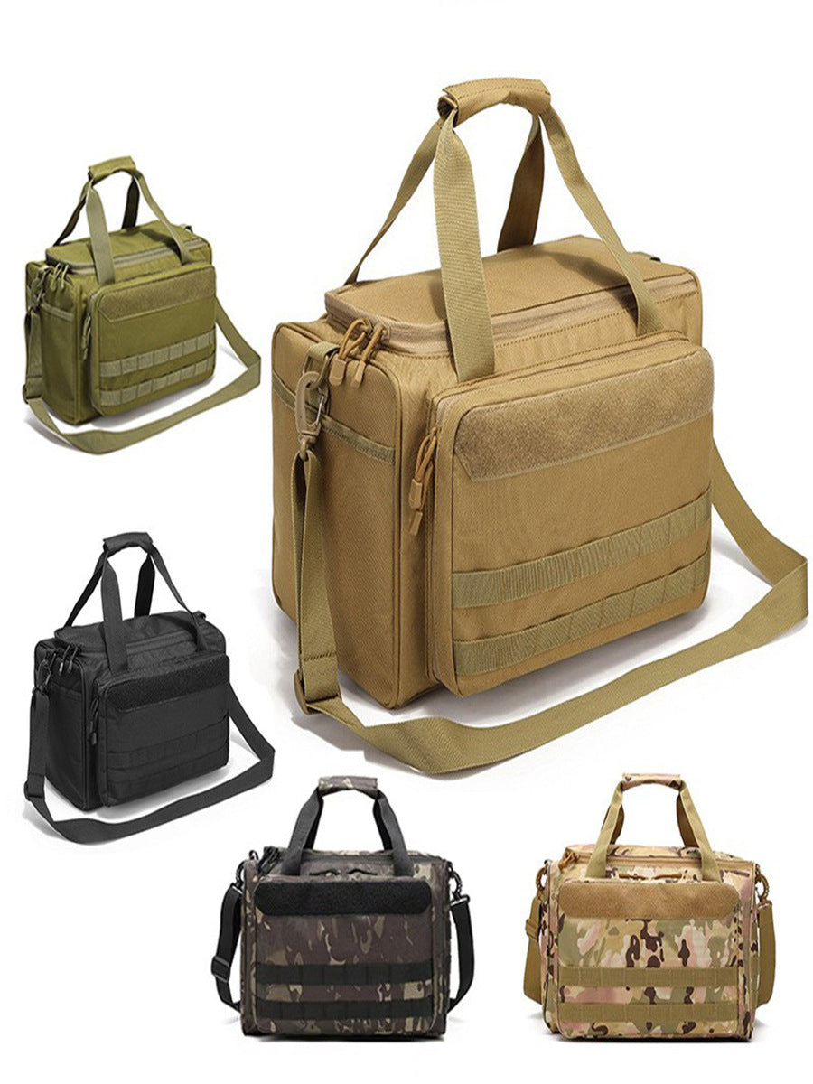 AGENT ACEVEDO 34815 Tactical Multifunctional Large Capacity Storage Sports Handbag Gun Bag Oxford Waterproof Field Army Fan Bag