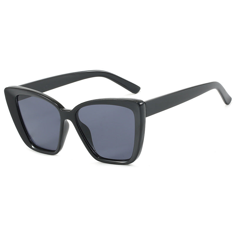 New Cat Eye Large Frame Sunglasses with Advanced Sense Instagram Internet Celebrity Sunglasses