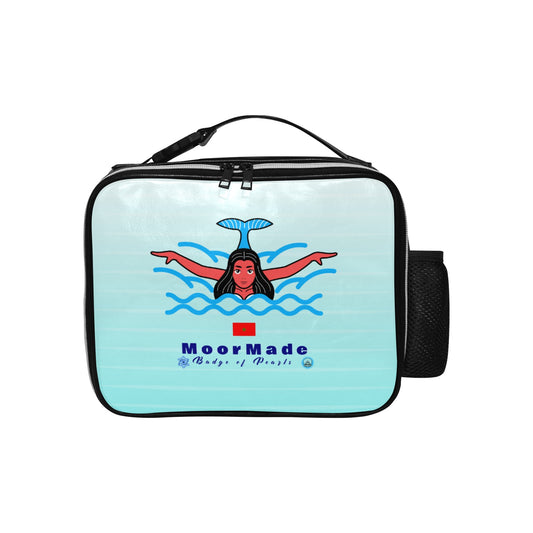 MoorMade Badge of Pearls PU Leather Lunch Bag