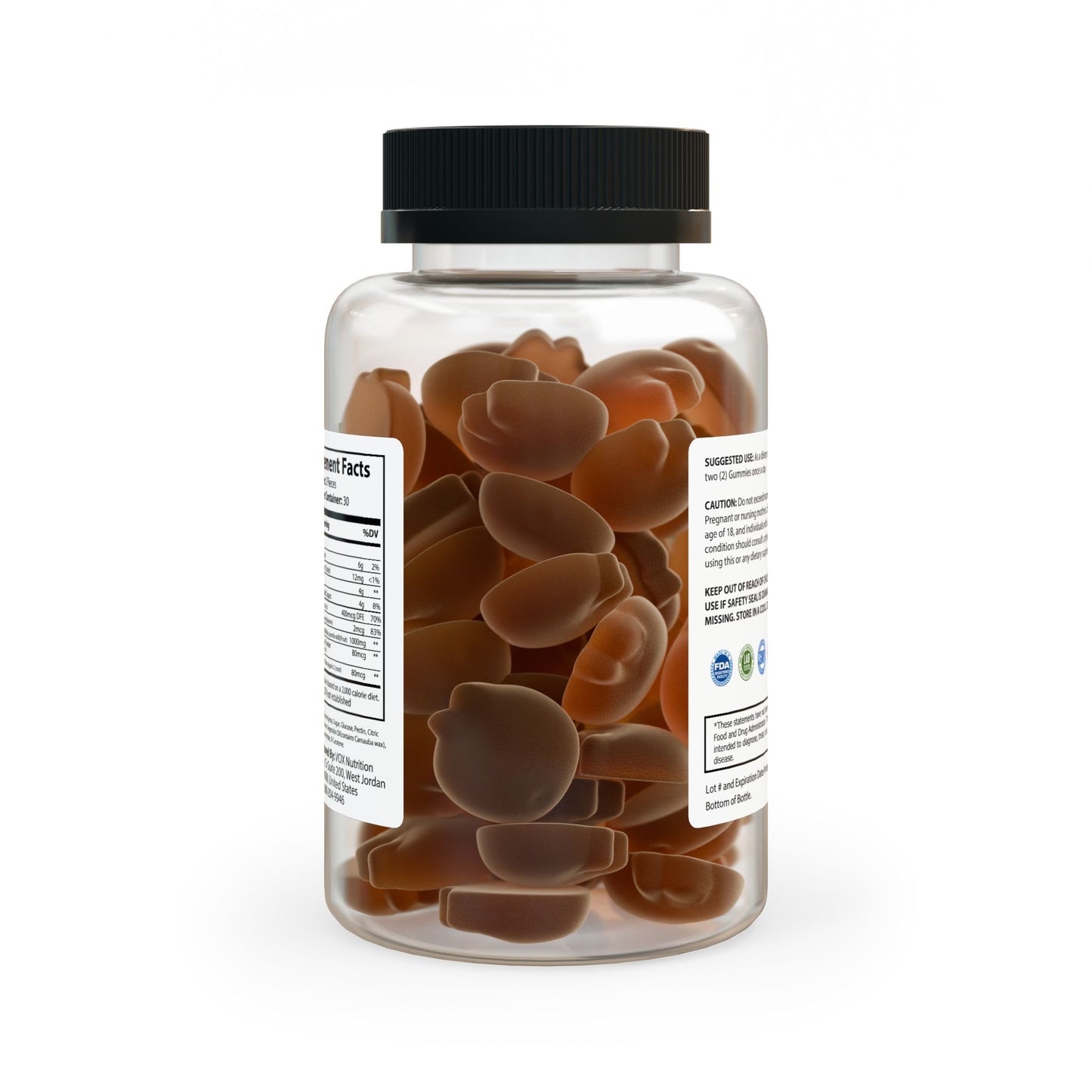 BADGE OF PEARLS Apple Cider Vinegar Gummies (60 Gummies)