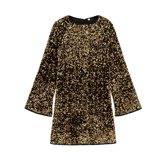 Elegant Fashion Sequined Dress