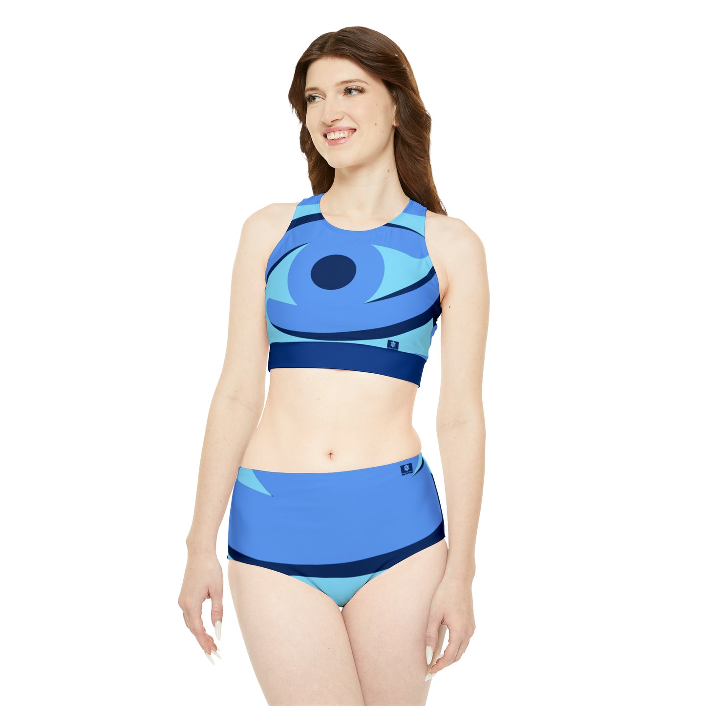 Badge of Pearls Sporty Bikini Set