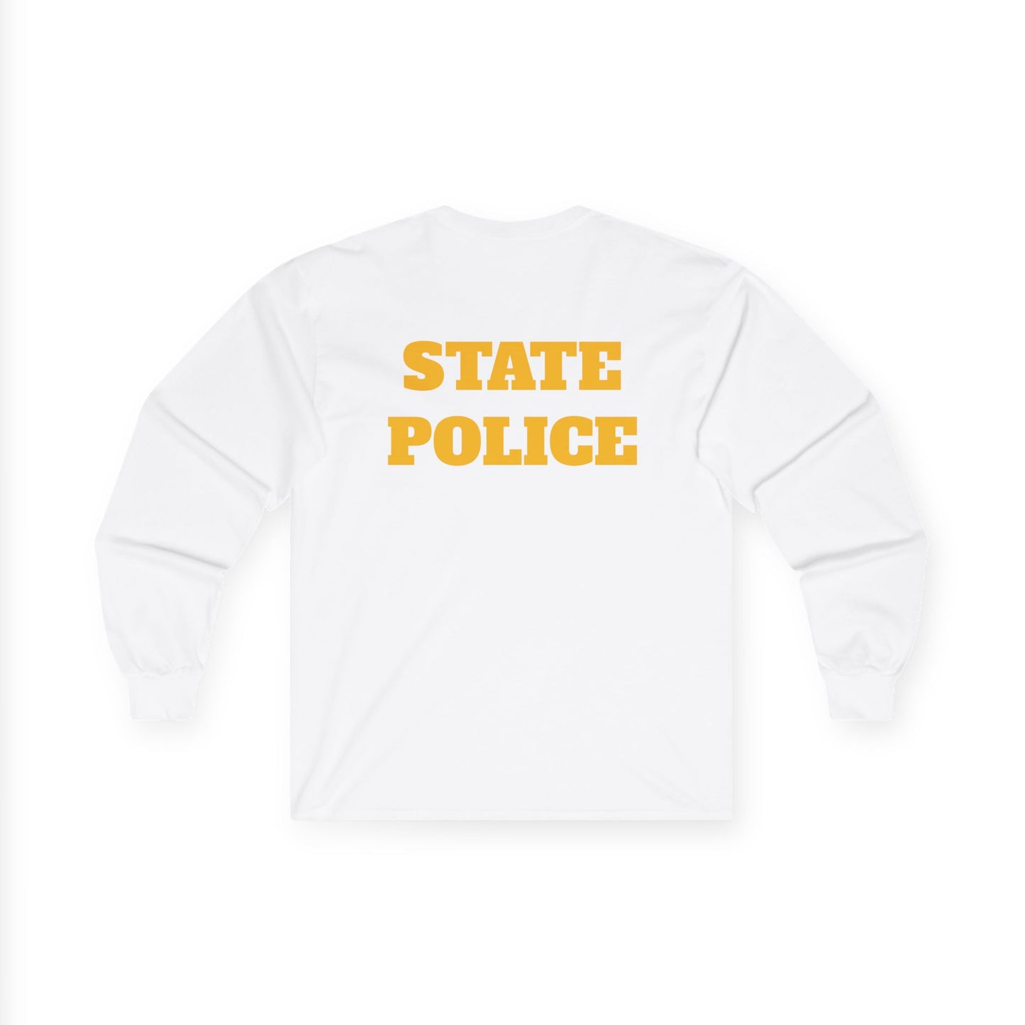 Unisex State Police Long Sleeve Tee - Perfect for Law Enforcement Support