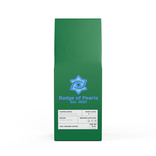 BADGE OF PEARLS High Lakes Coffee Blend (Light Roast)