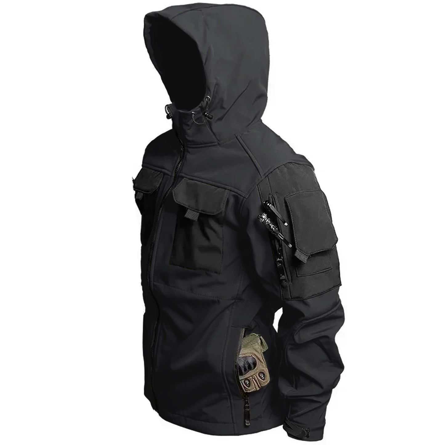 AGENT ACEVEDO 34815 Tactical jacket for men LAW ENFORCEMENT  waterproof hooded mountaineering suit