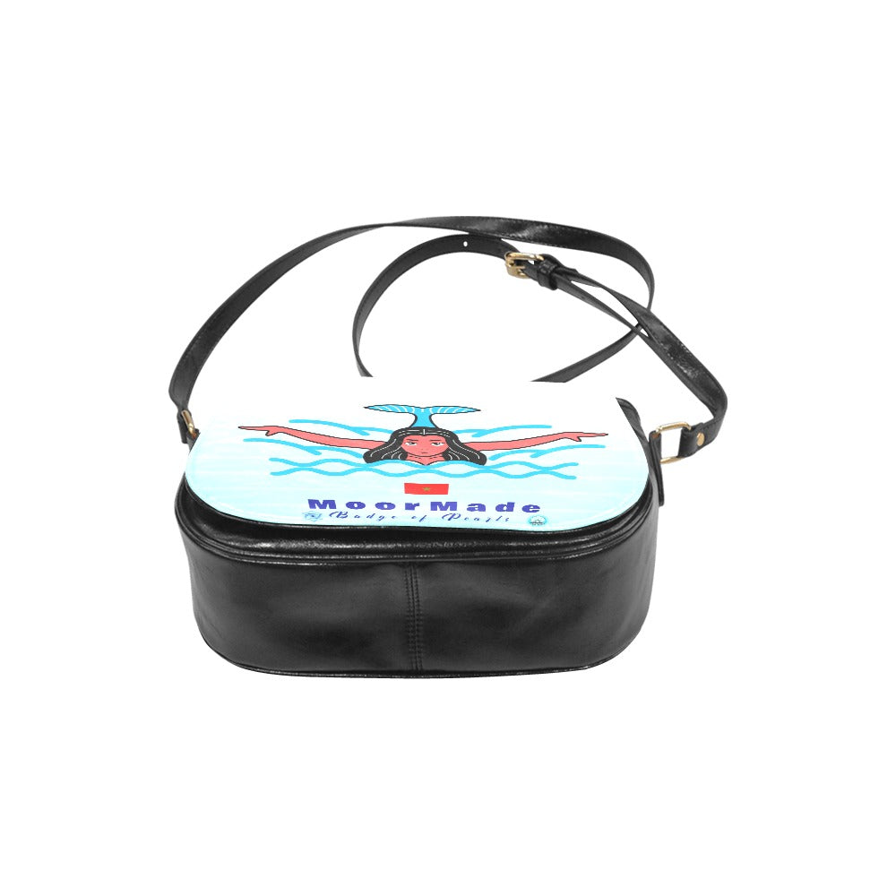 MoorMade Badge of Pearls Classic Saddle Bag