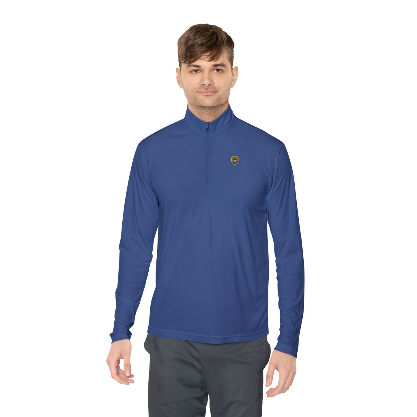 Acevedo Unisex Quarter-Zip Pullover - State Police Design, Perfect for Outdoor Activities and Casual Wear