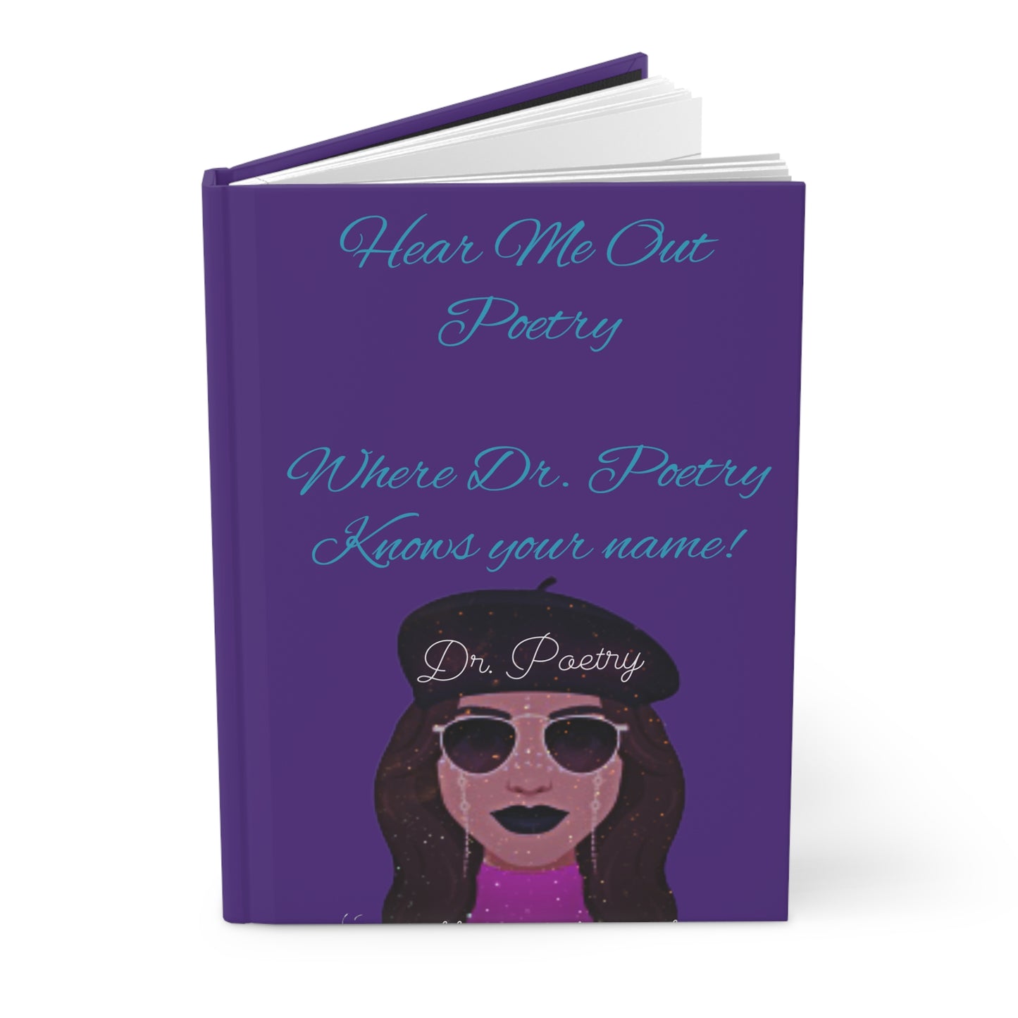 Dr. Poetry Hardcover Journal Matte