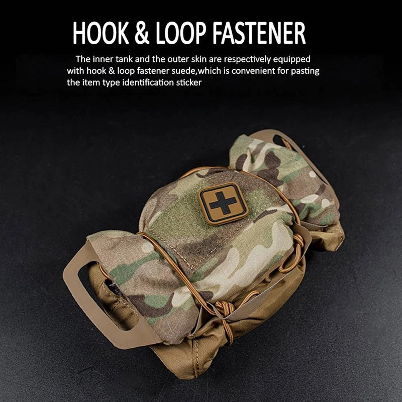 AGENT ACEVEDO 34815 Tactical Military Pouch MOLLE Rapid Deployment First-aid Kit Survival Outdoor Hunting Emergency Bag Camping Medical Kit