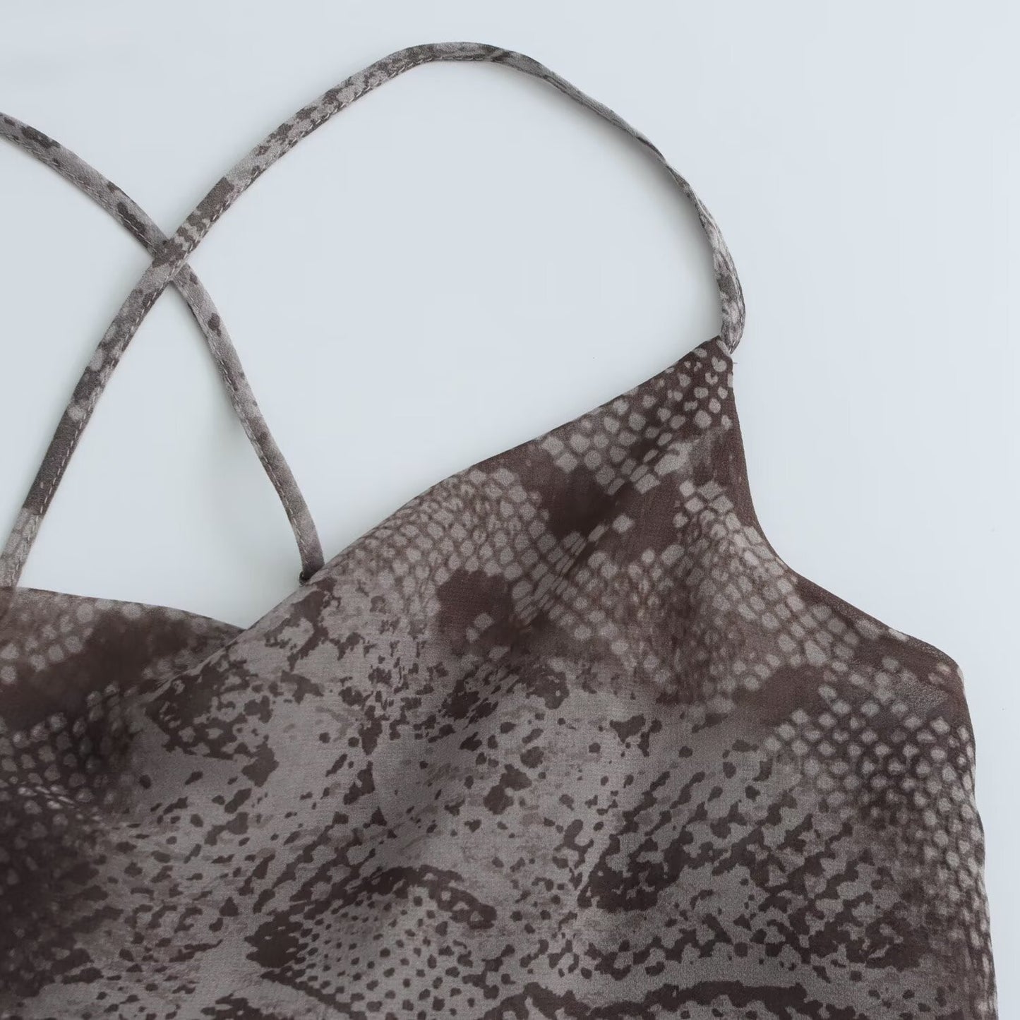 LA BELLA Animal print lingerie dress