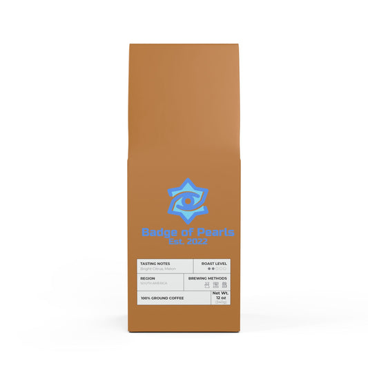 BADGE OF PEARLS Colombia Single Origin Coffee (Light-Medium Roast)