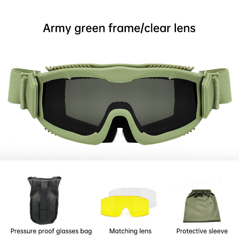 AGENT ACEVEDO 34815 Tactical glasses anti-sand shooting goggles outdoor equipment military fans field anti-impact glasses
