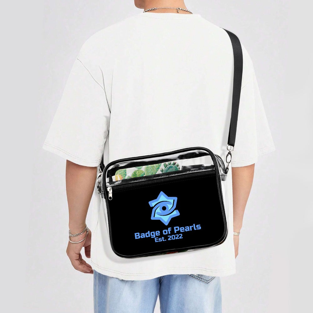 Badge of Pearls Transparent satchel set Two piece
