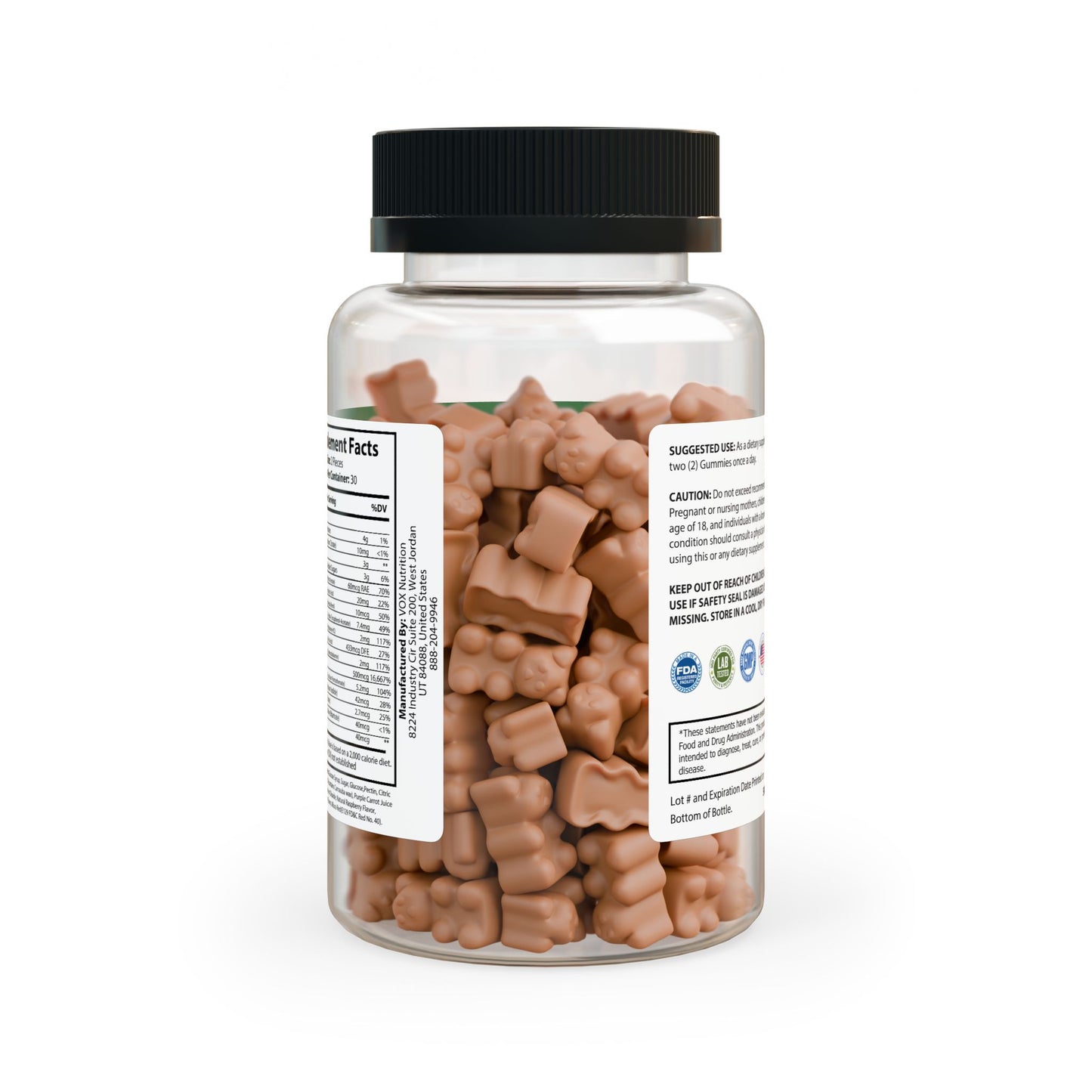 BADGE OF PEARLS Hair Vitamin Gummies (60 Gummies)