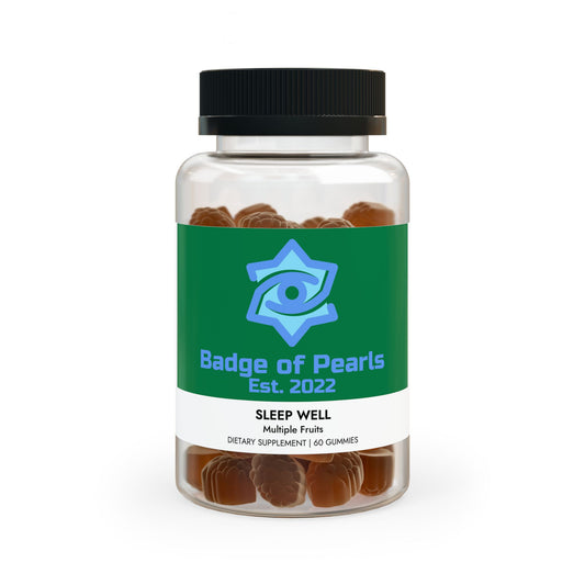 BADGE OF PEARLS Sleep Well Gummies (60 Gummies)