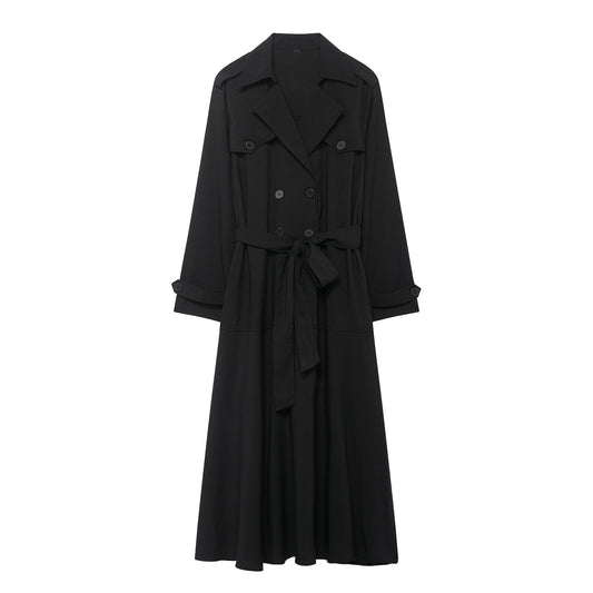 Commuting elegant windbreaker dress