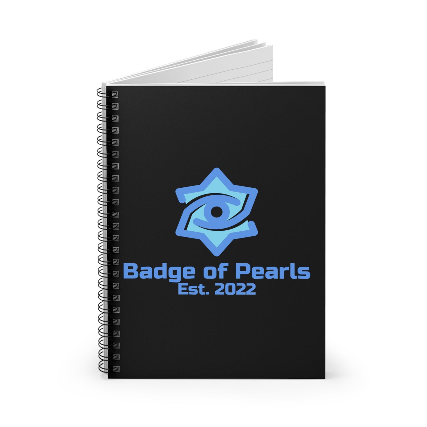 Badge of Pearls Spiral Notebook - Ruled Line