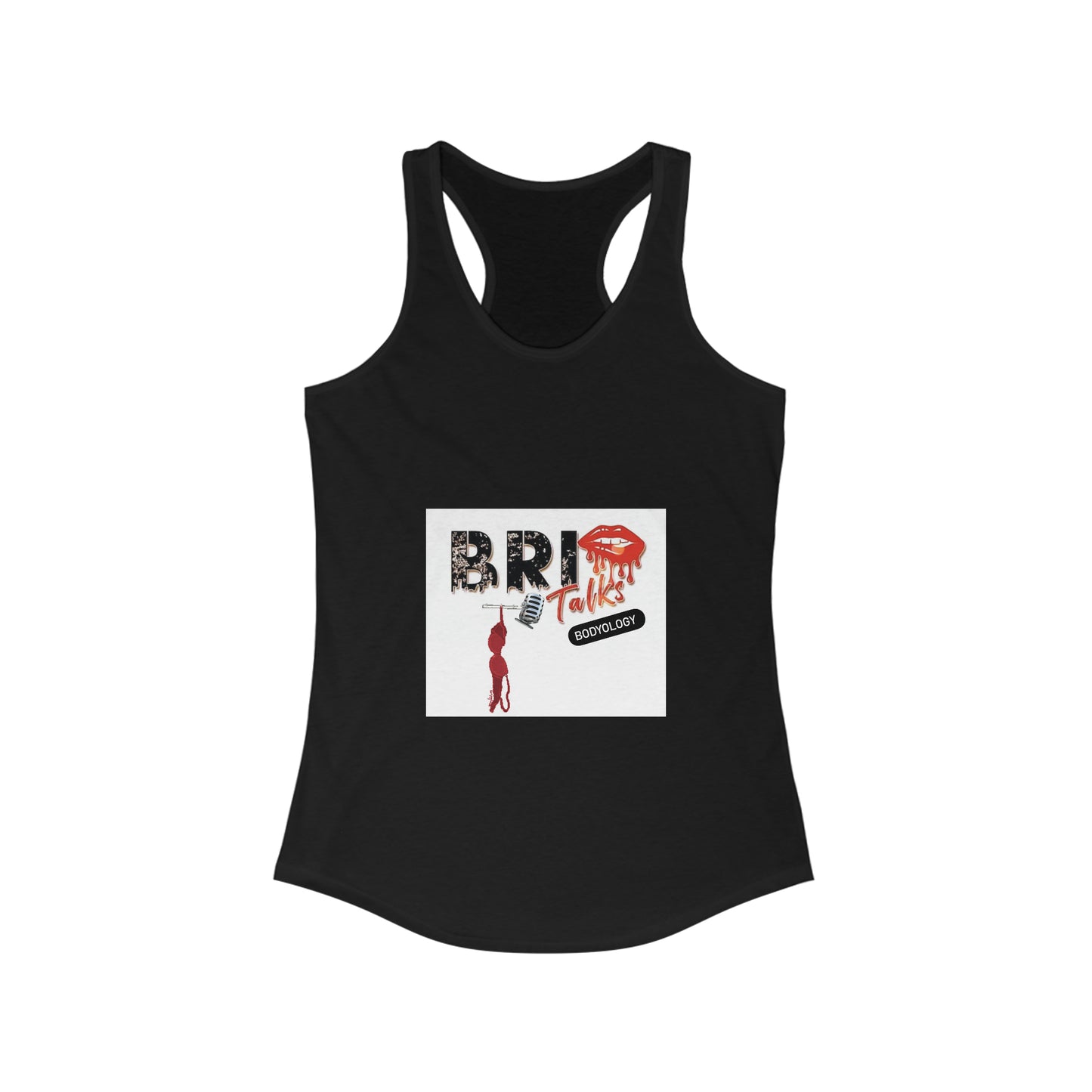 Bri Talks Women's Ideal Racerback Tank