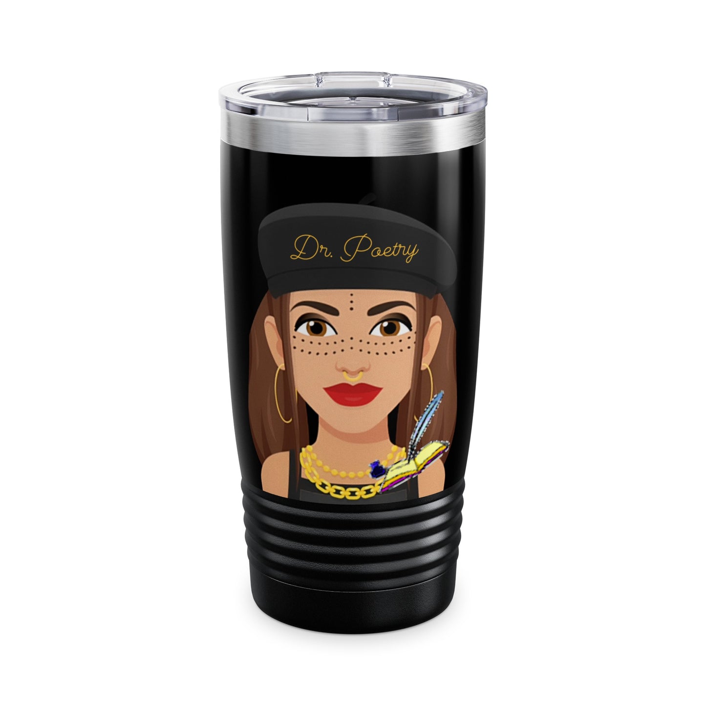 Dr. Poetry Ringneck Tumbler, 20oz