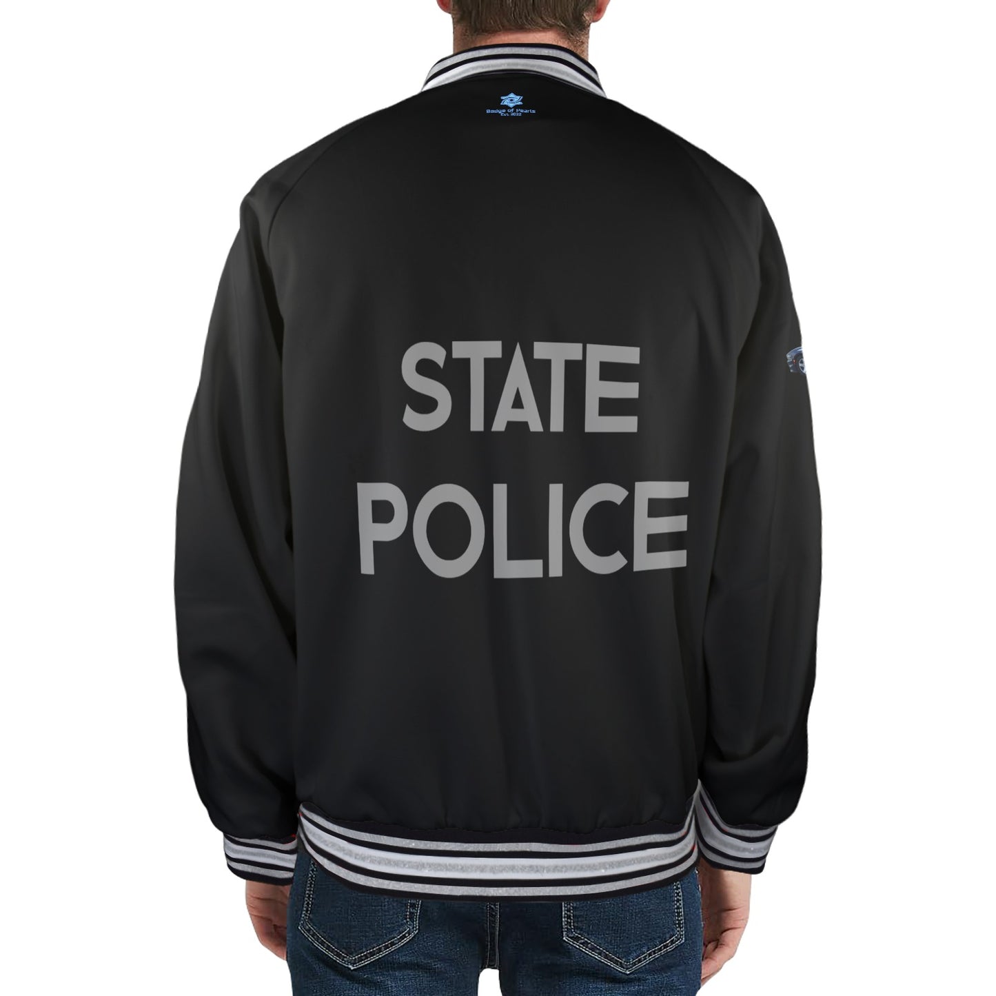 New Men's Police Customed Jacket "Only for Law Enforcement"