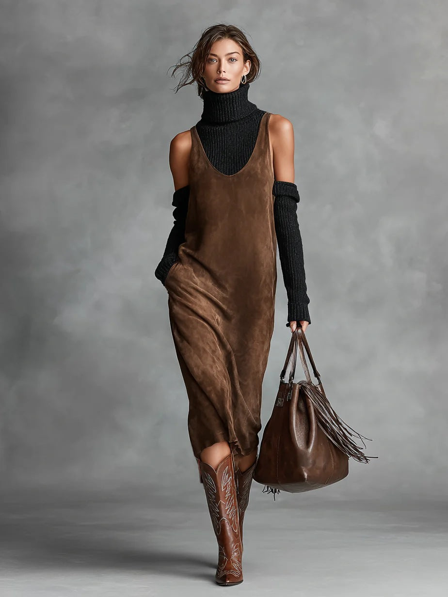 Sexy Off-Shoulder Fitted Dress for Party, Travel, Date, Casual Wear Office Outfit Long Dress