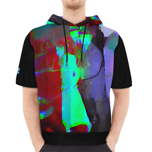 Lolita Lebron Short Sleeve Fleece Hoodie