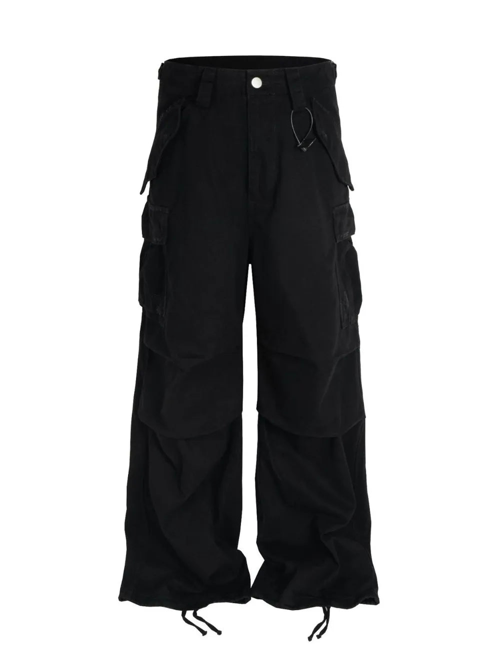 Men‘s Wide Leg Jeans with Cargo Pockets