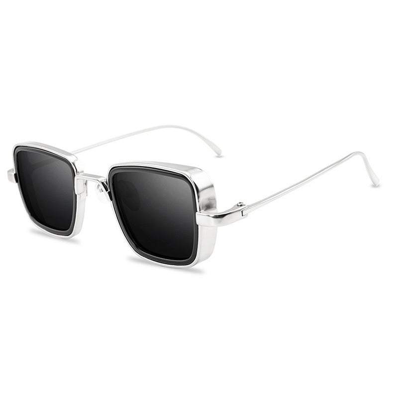 Steampunk sunglasses men's square sunglasses fashionable sunglasses