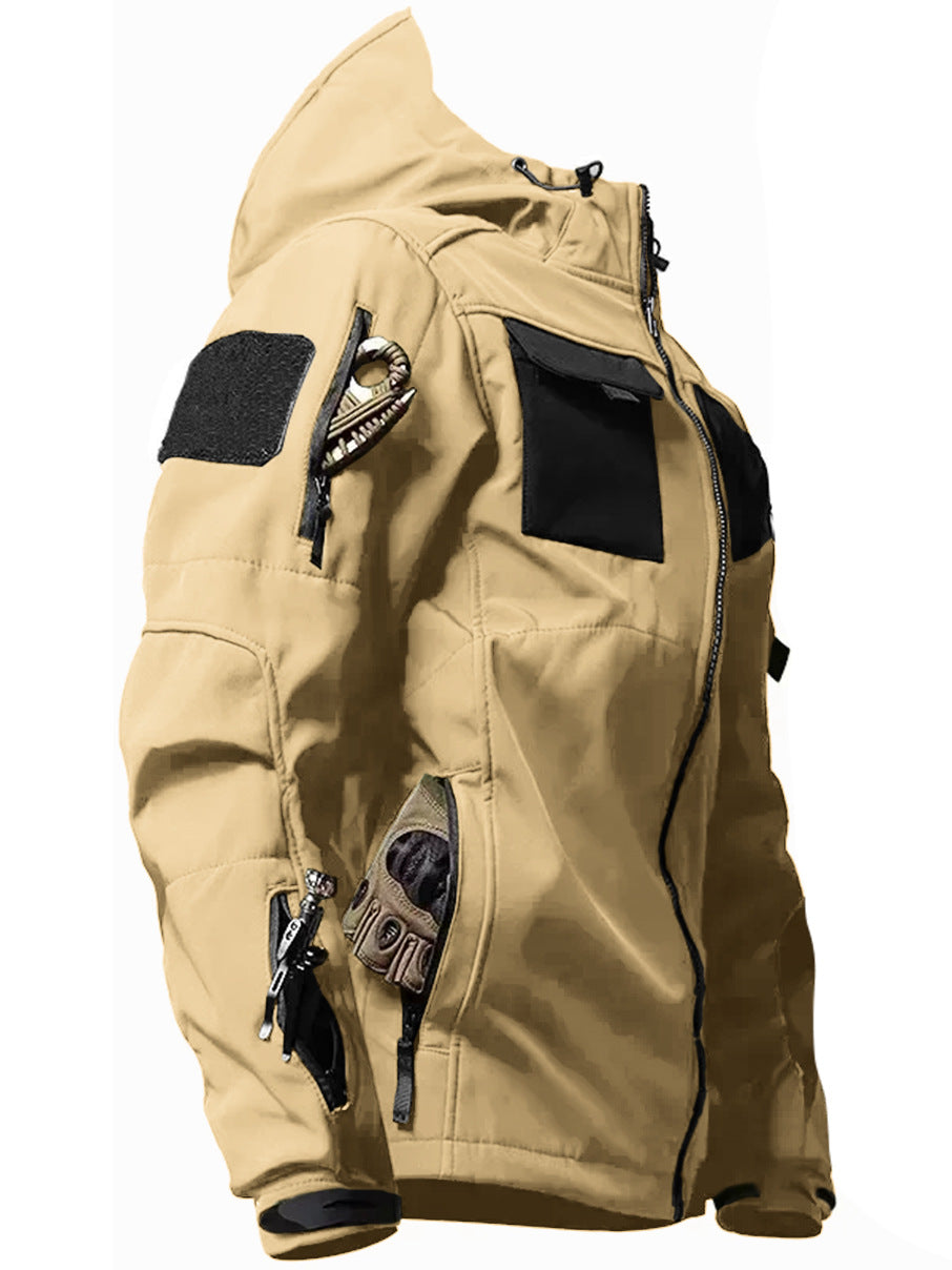 AGENT ACEVEDO 34815 Tactical jacket for men LAW ENFORCEMENT  waterproof hooded mountaineering suit