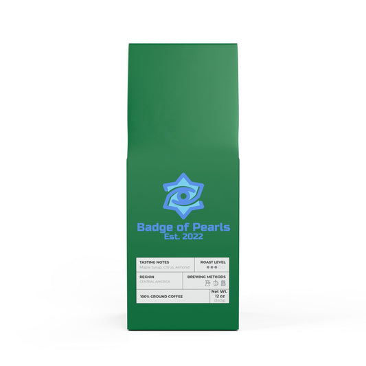 BADGE OF PEARLS Broken Top Coffee Blend (Medium Roast)