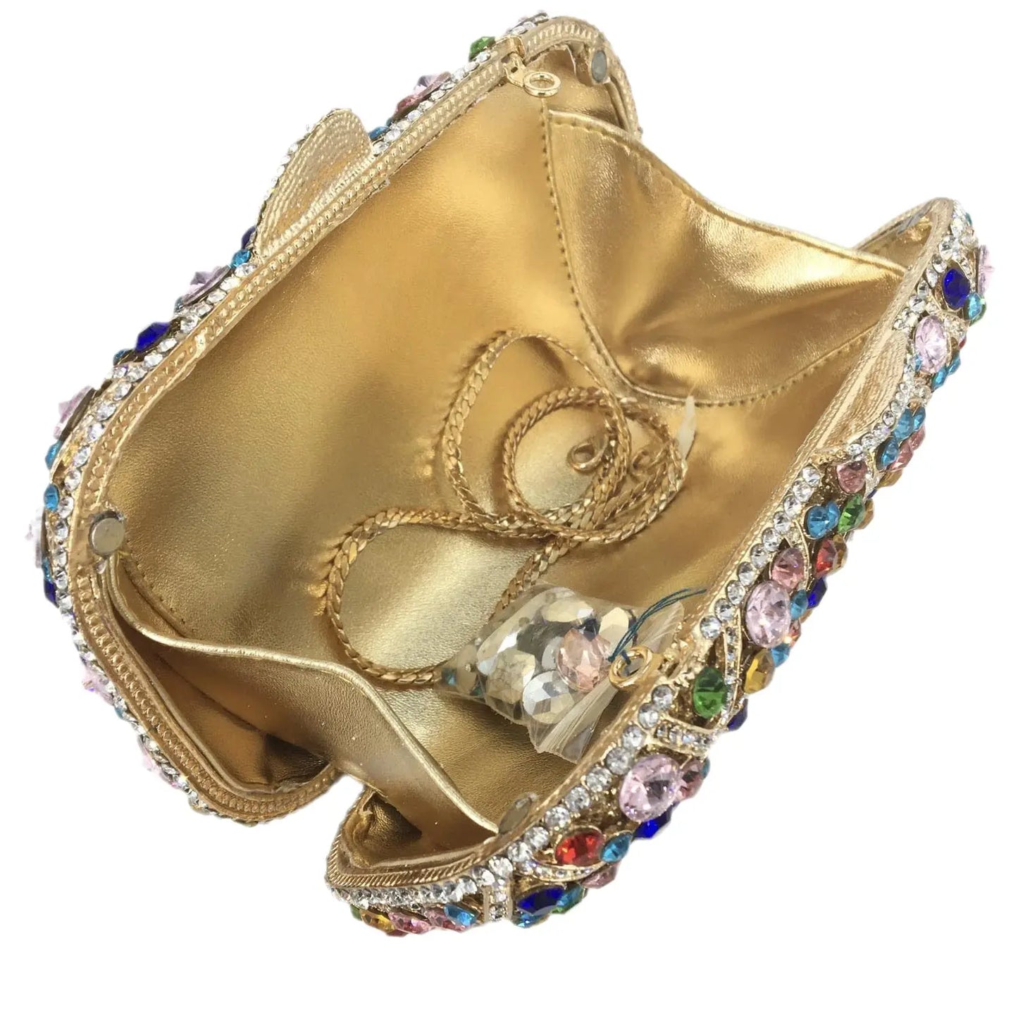 Women Crystal Evening Purses and Handbags Ladies Gala Dinner Handbags Wedding Clutch