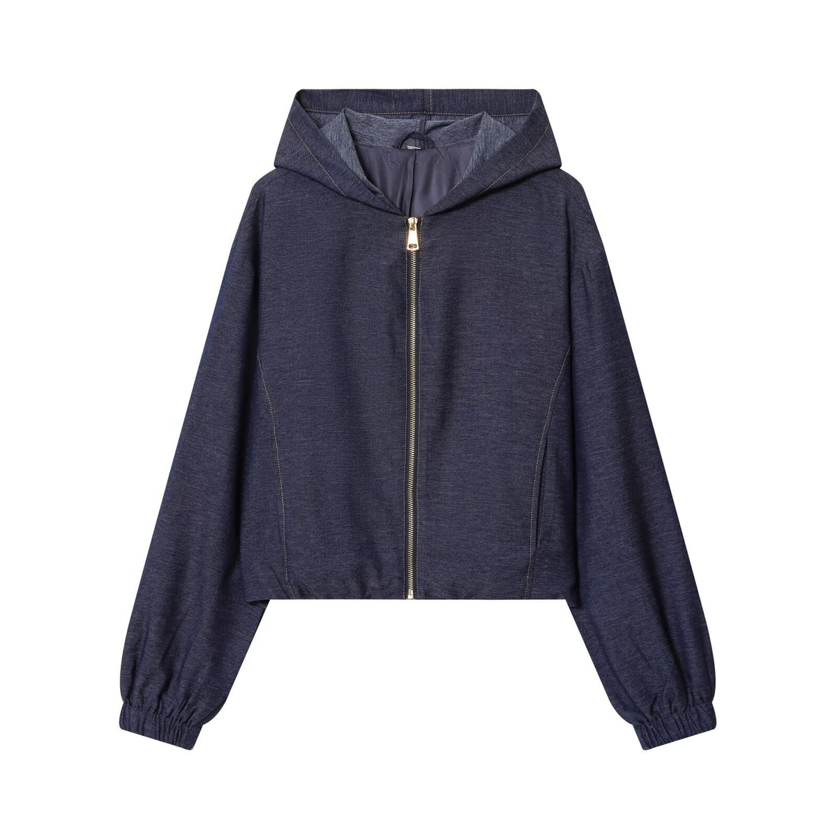 Hooded pilot jacket+long pants set for women