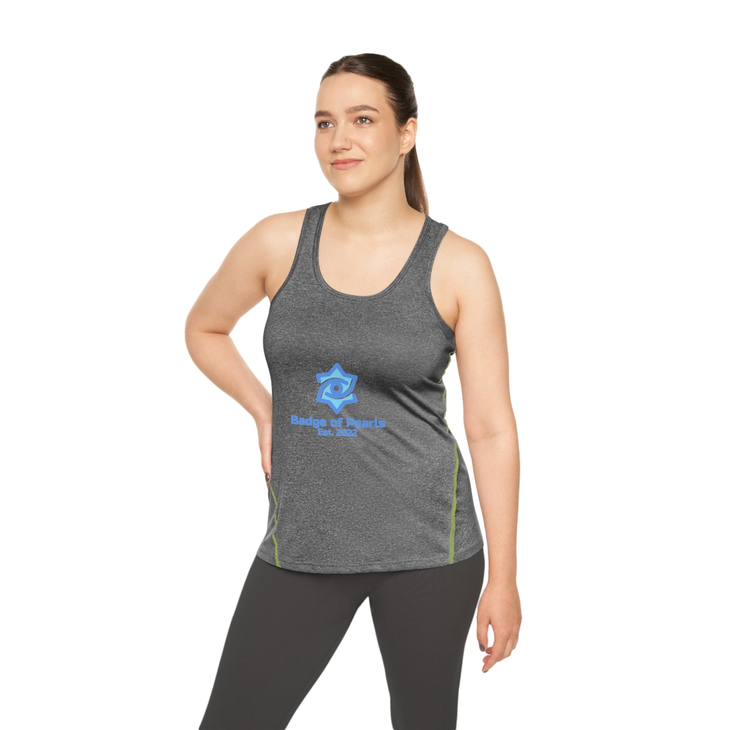 Badge of Pearls Women's Racerback Sports Top