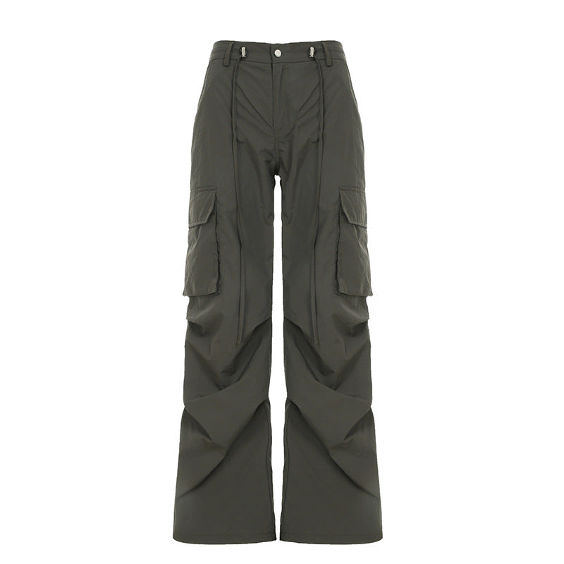 Wide leg workwear pants for women loose casual pants