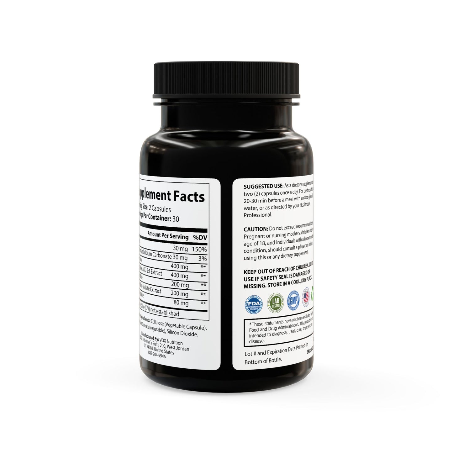BADGE OF PEARLS L-Arginine Supplement (60 Capsules)