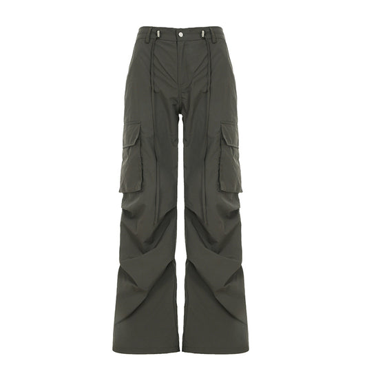 Wide leg workwear pants for women loose casual pants