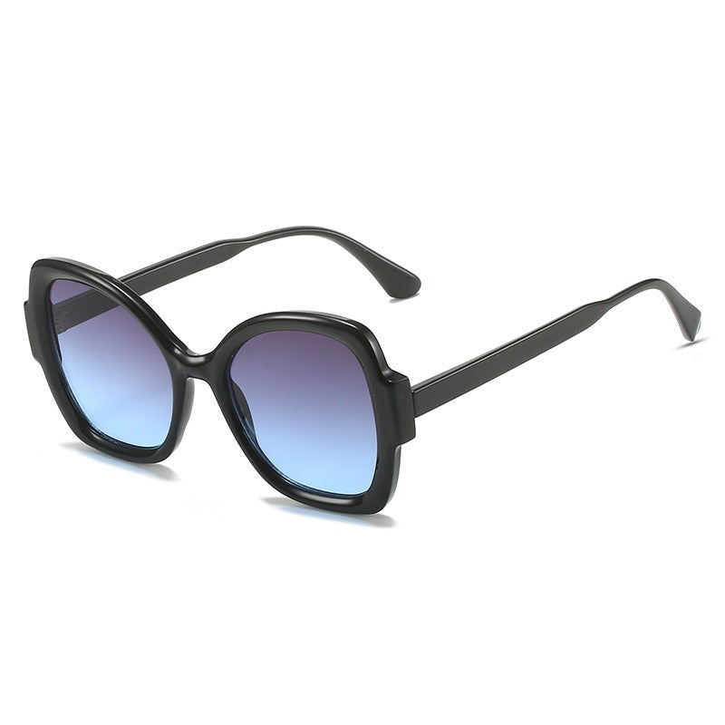 Sunglasses European and American Internet celebrity ins personalized butterfly glasses Milan fashion catwalk sunglasses
