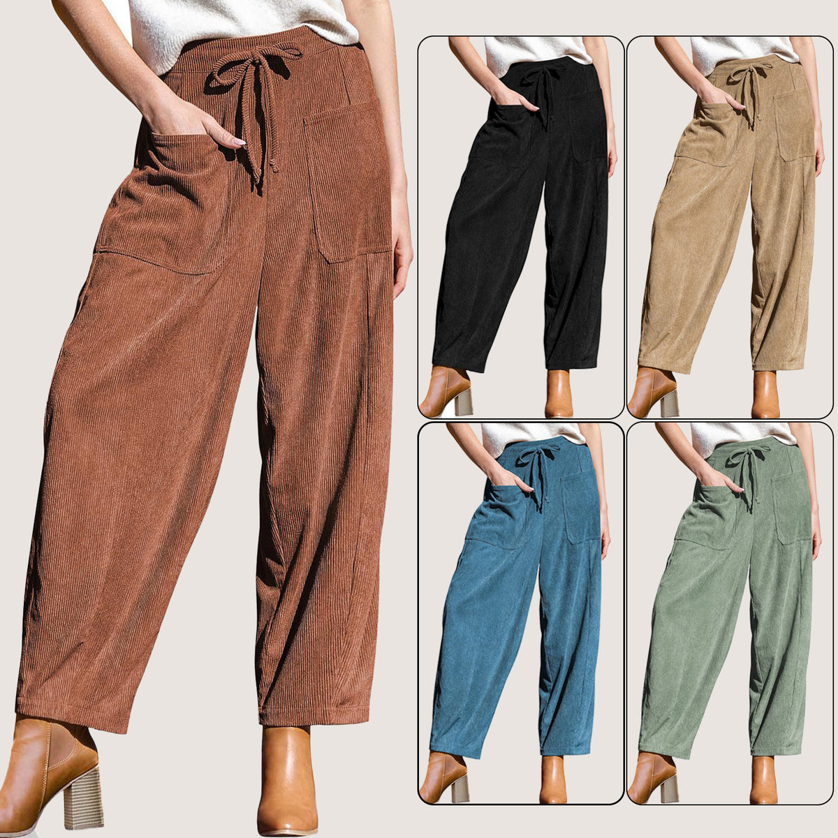 Slimming Pants Wide Leg Pants Women