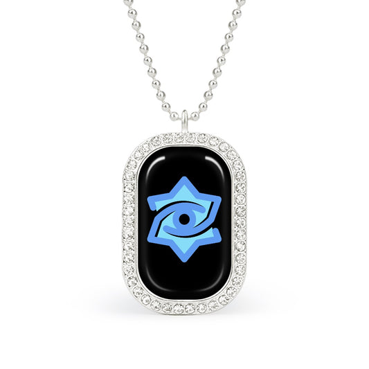 Black Pearl Badge of Pearls Necklace