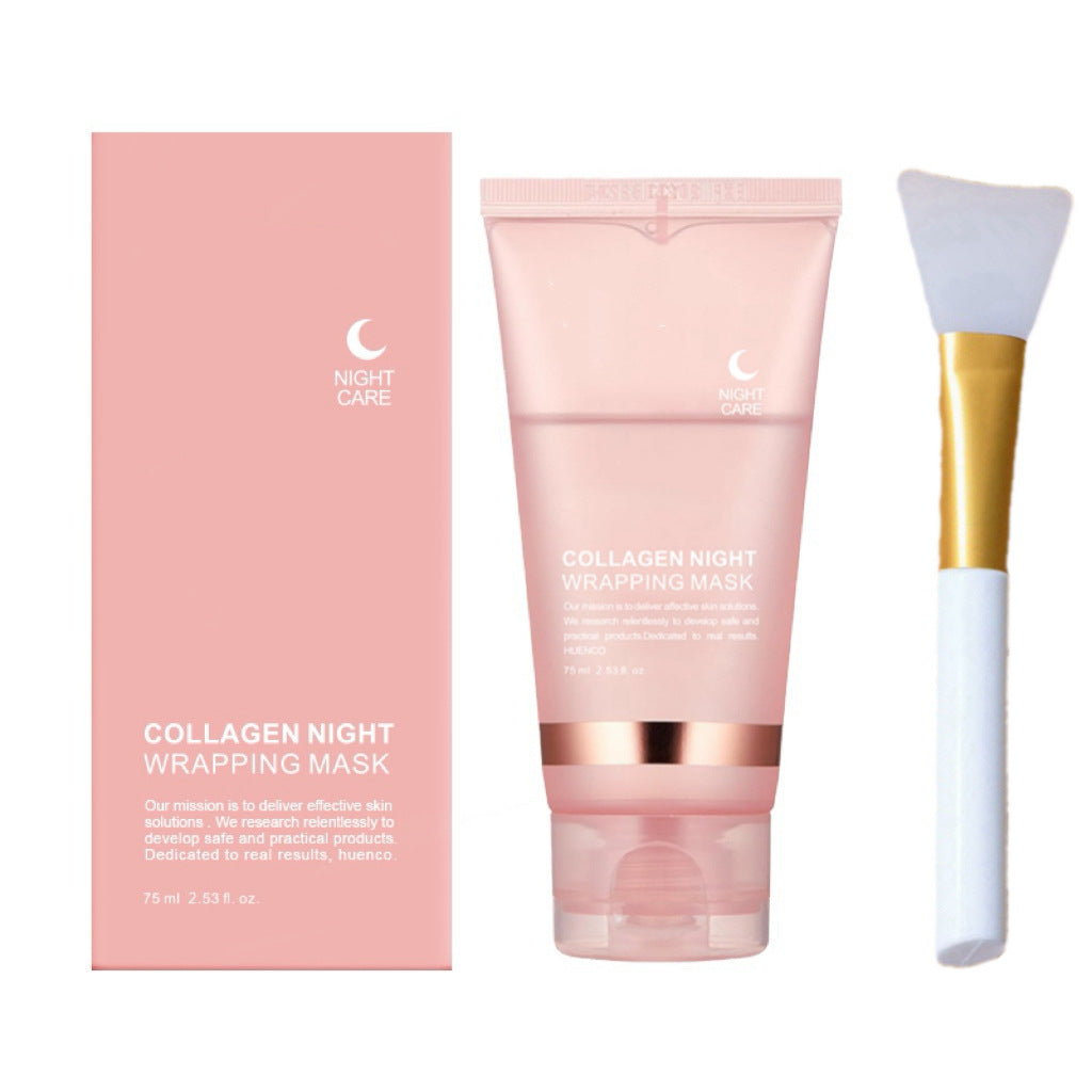 Badge of Pearls Collagen peel-off mask smearable deep cleansing skin rejuvenation moisturizing skin care sleeping mask