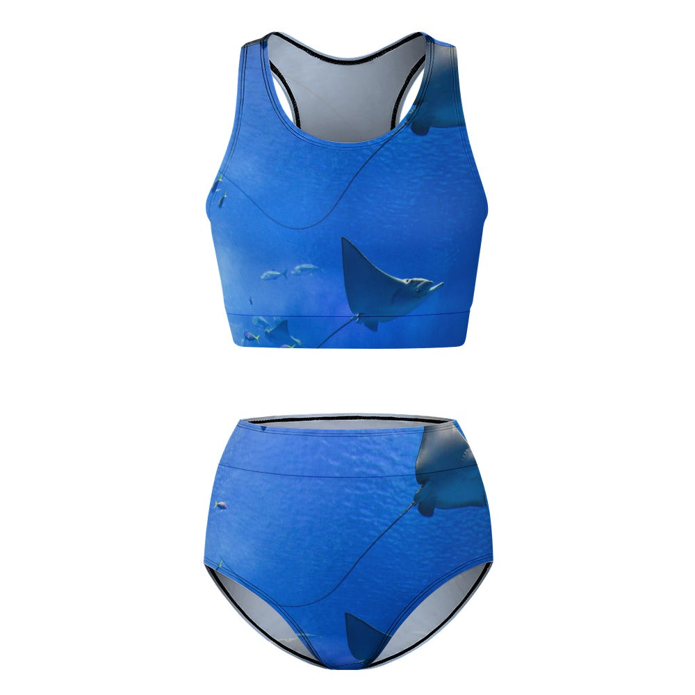Free in the Sea Two Piece Bikini Swimsuit