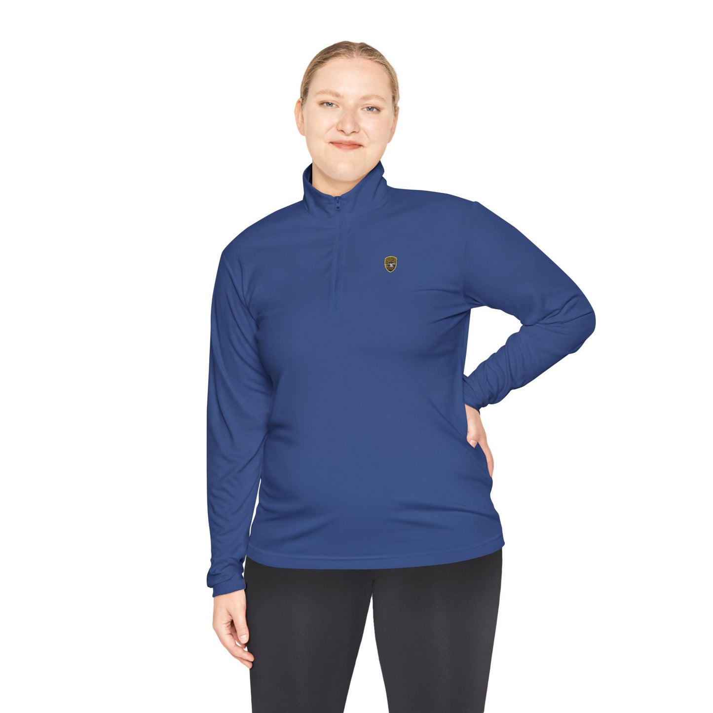 Acevedo Unisex Quarter-Zip Pullover - State Police Design, Perfect for Outdoor Activities and Casual Wear